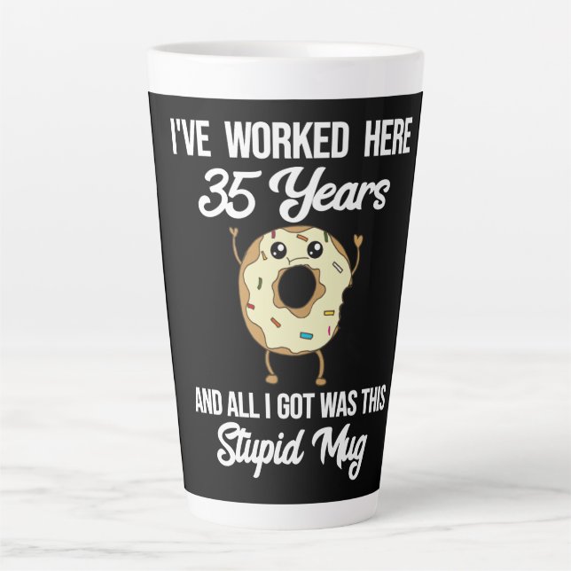 35 Year Work Anniversary Appreciation Gift Mug (Front)