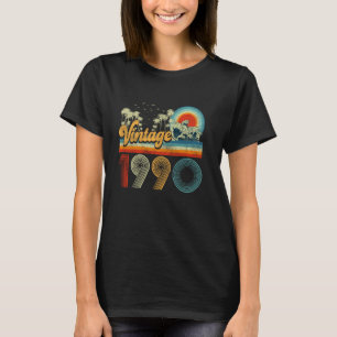35 Years Old Gifts Vintage Made In 1990 35th Birth T-Shirt