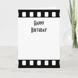 35mm Film Happy Birthday Card
