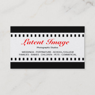 35mm Film (Platinum) Business Card