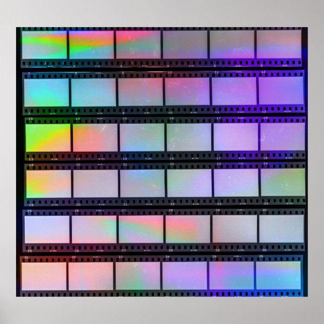35mm Filmstrips: Scanner Light Effects Poster (Front)