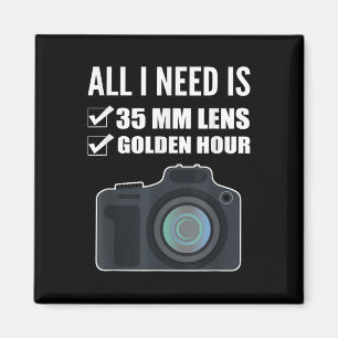 35mm Lens Wedding Photographer Magnet