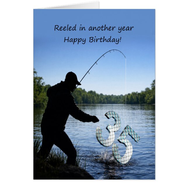 35th Birthday Fisherman  (Front)
