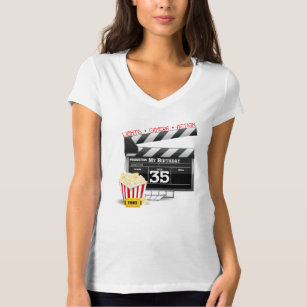 35th Birthday Hollywood Movie Party T-Shirt