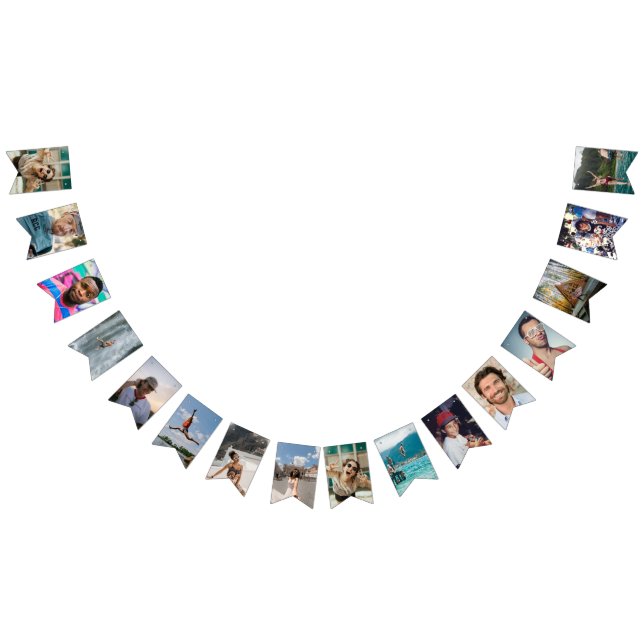 35th Birthday Party Fun 16 Photo Banner Custom  (All)