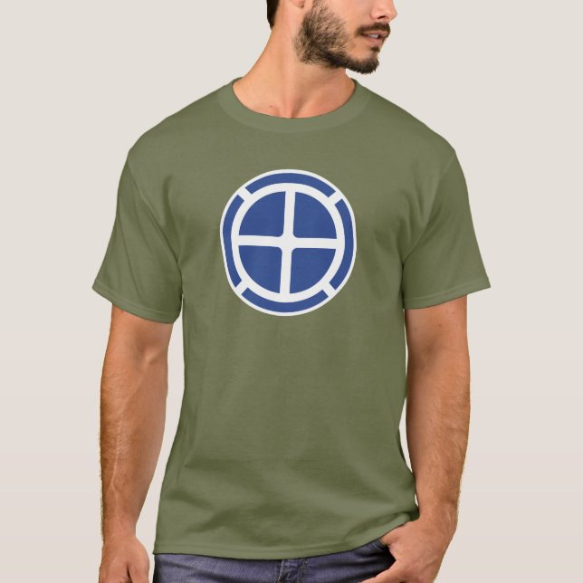 35th Infantry Division Badge T-Shirt (Front)