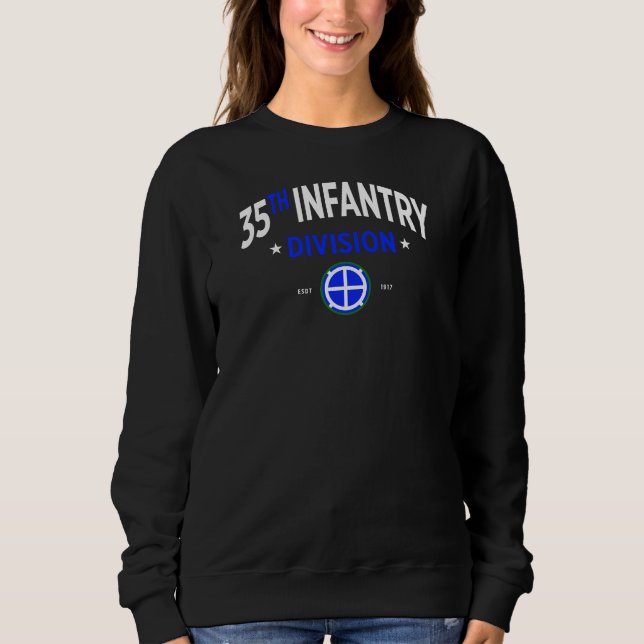 35th Infantry Division "Santa Fe Division" Women Sweatshirt (Front)