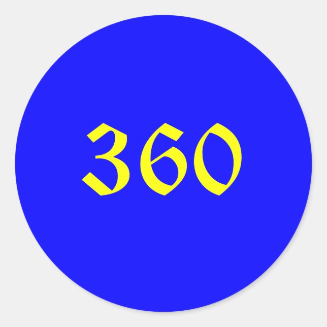 360 Sticker (Front)