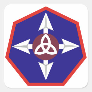 364th Sustainment Command Square Sticker