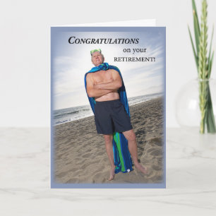 3657 Humorous Retirement Plunge Card