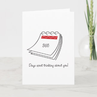 365 days card