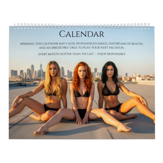 365 Days of Sunshine & Smiles – Bikini Beauty Calendar (Cover)