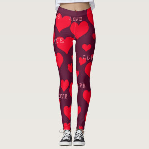 365 Days of Yoga. Day 36. Hearts and Loves. Leggings