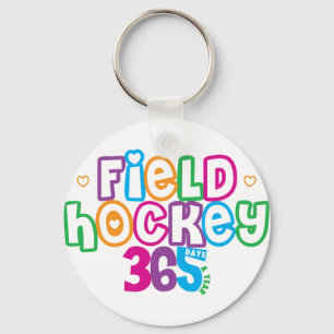 365 Field Hockey Key Ring
