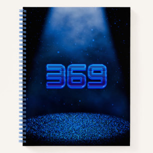 369 numerology angel numbers journal notebook