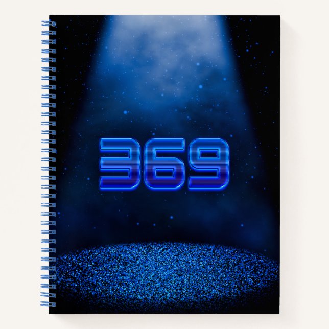 369 numerology angel numbers journal notebook  (Front)