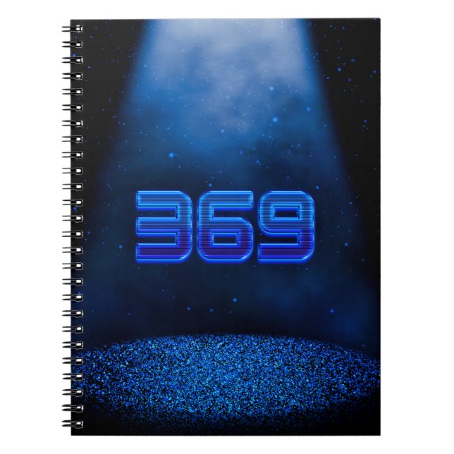 369 numerology angel numbers journal notebook  (Front)