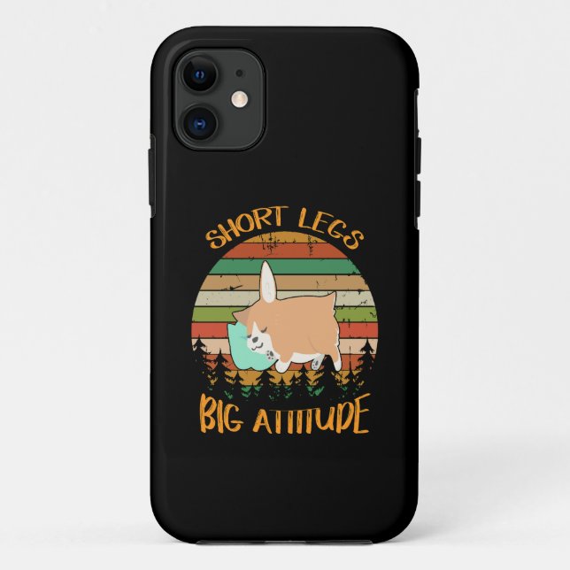 36 Short Legs Big Attitude Case-Mate iPhone Case (Back)