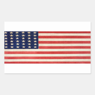 36 star US flag sticker