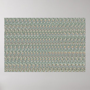 36" x 24" "Financial Vision" 3D Magic Eye® Poster
