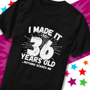 36 Year Old Sarcastic Meme Funny 36th Birthday T-Shirt