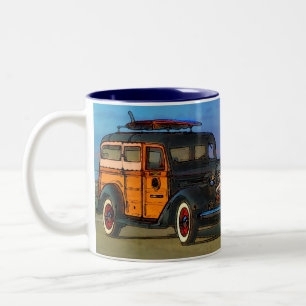 36dodge, Morning Woody Two-Tone Coffee Mug