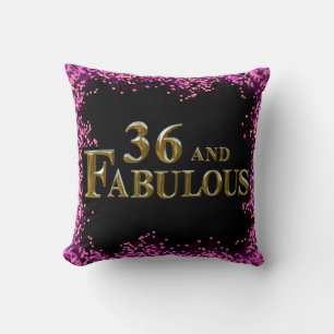 36th Birthday Cushion