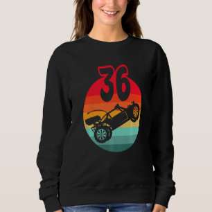 36th Birthday I Racing Gaming I Remote Control RC Sweatshirt
