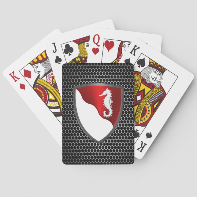 36th Engineer Brigade “Rugged” Playing Cards (Back)