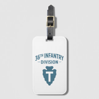 36th Infantry Division Badge Luggage Tag