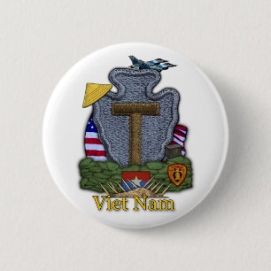 36th infantry division vietnam war Button
