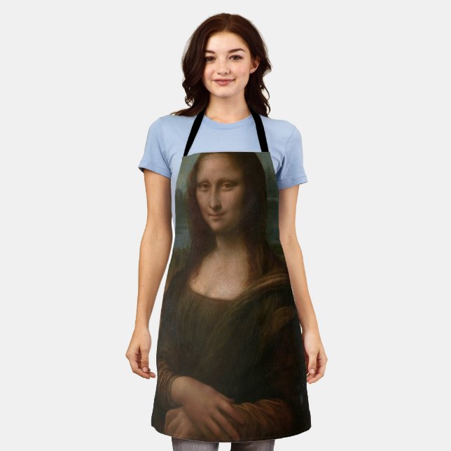 36x48 Mona Lisa  Apron (Worn)