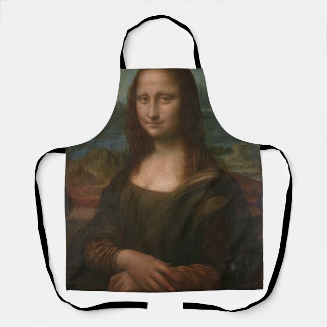 36x48 Mona Lisa  Apron (Front)