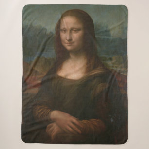 36x48 Mona Lisa Sherpa Blanket