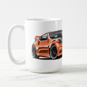 370z drawing coffee mug