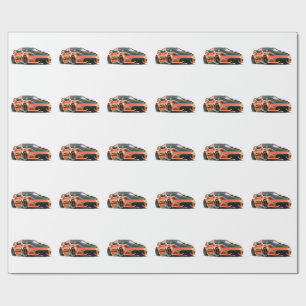 370z drawing wrapping paper