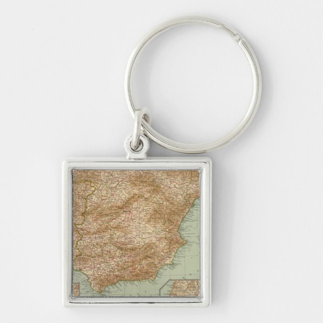 3738 Spain, Portugal Key Ring (Front)