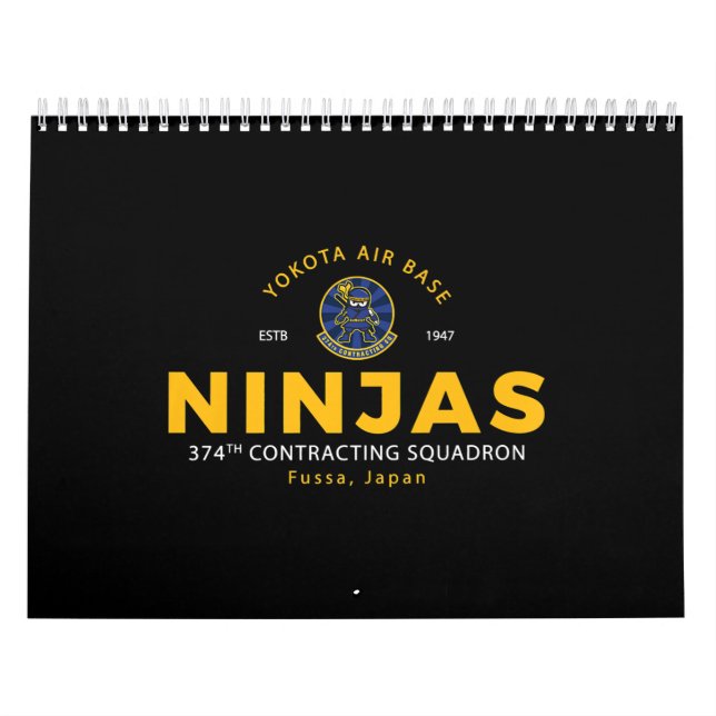 374th Contracting Classic Premium Calendar (Cover)
