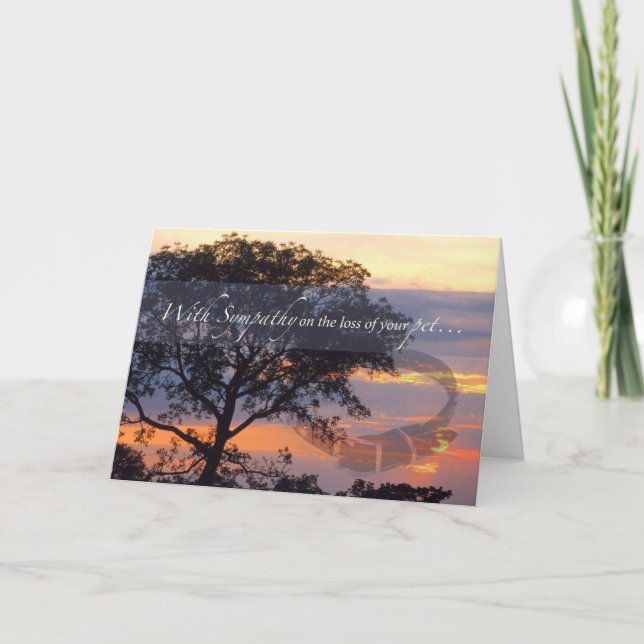 3790 Pet Sympathy Card (Front)