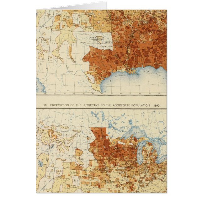 37 Baptists, Lutherans 1890 (Front)