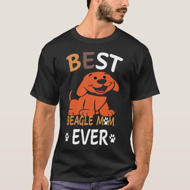 37 Best Beagle Mum Ever T-Shirt (Front)