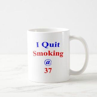 37 I Quit Smoking Coffee Mug