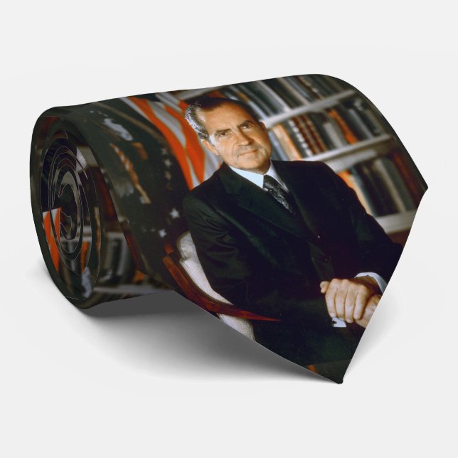 37 Richard Milhous Nixon Tie (Rolled)