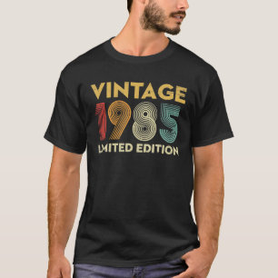 37 Year Old Gifts Vintage 1985 Limited Edition T-Shirt
