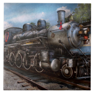 385 - Train - Steam - 385 Fully restored Ceramic Tile