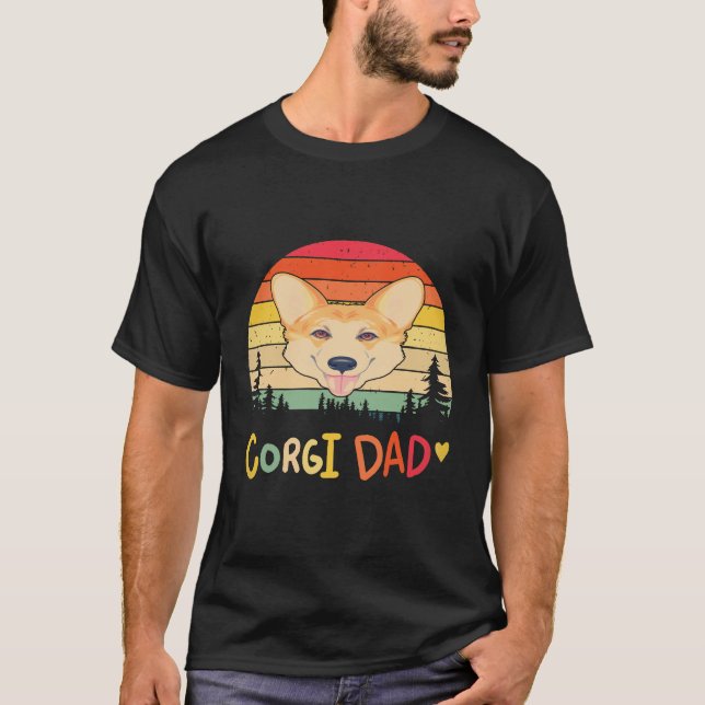 38 Corgi Dad Corgi T-Shirt (Front)
