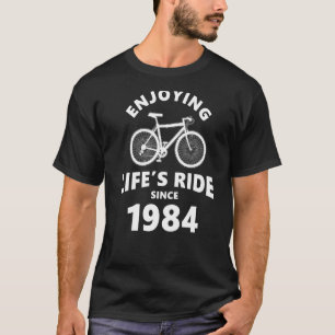 38 Year Old Mountain Biker Bicycle Bike 1984 38th  T-Shirt