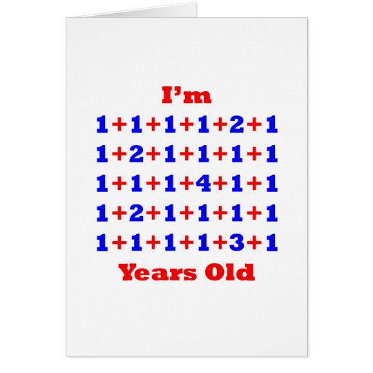 38 Years old! Card