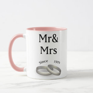 38th anniversary matching Mr. And Mrs. Since 1979 Mug