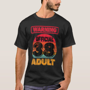 38Th Birthday Retro Distress Vintage 1984 38Yrs Ol T-Shirt